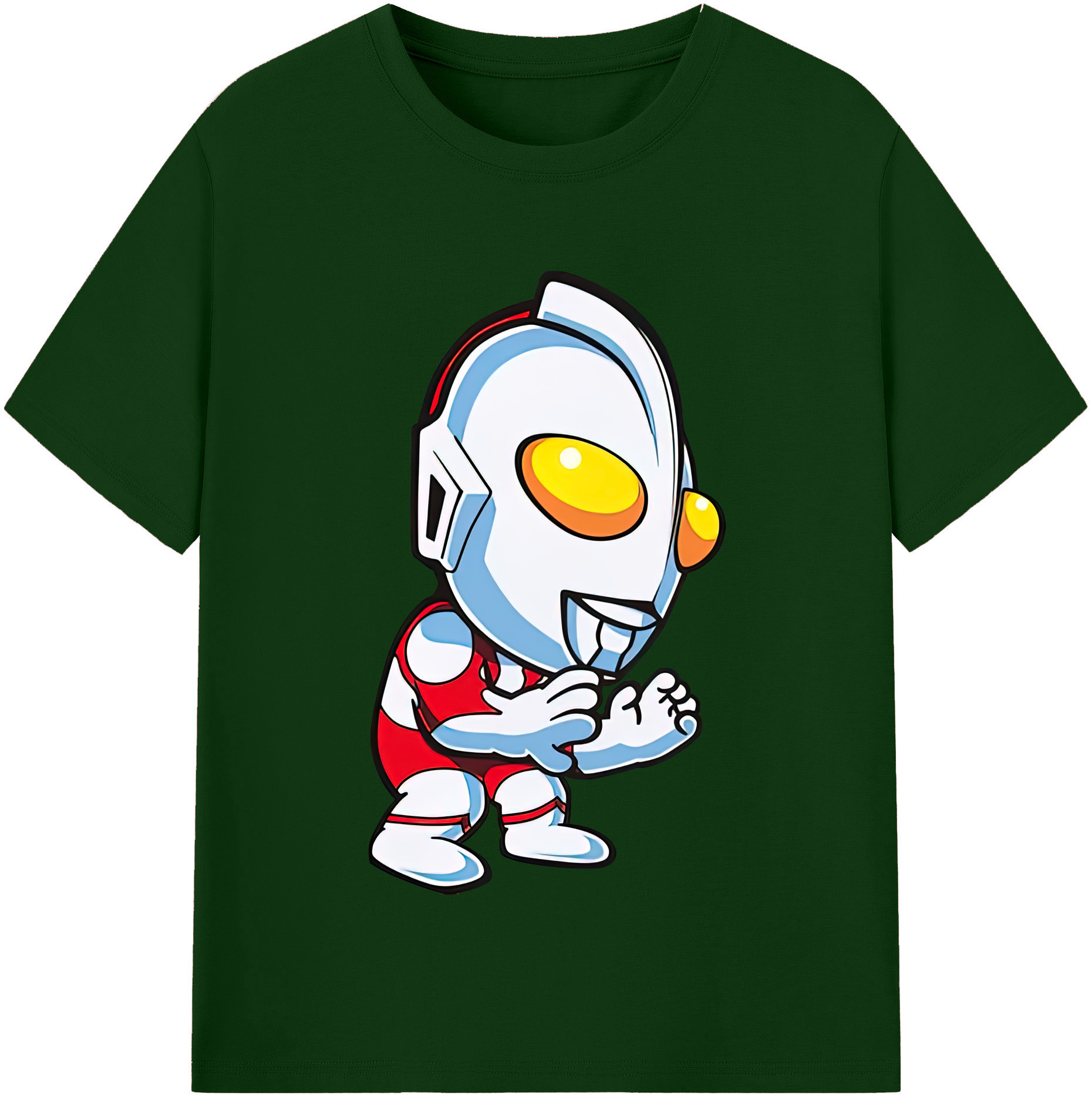 （画像用） ウルトラマン Ultraman 綿100％半袖Tシャツ（フロントプリント）